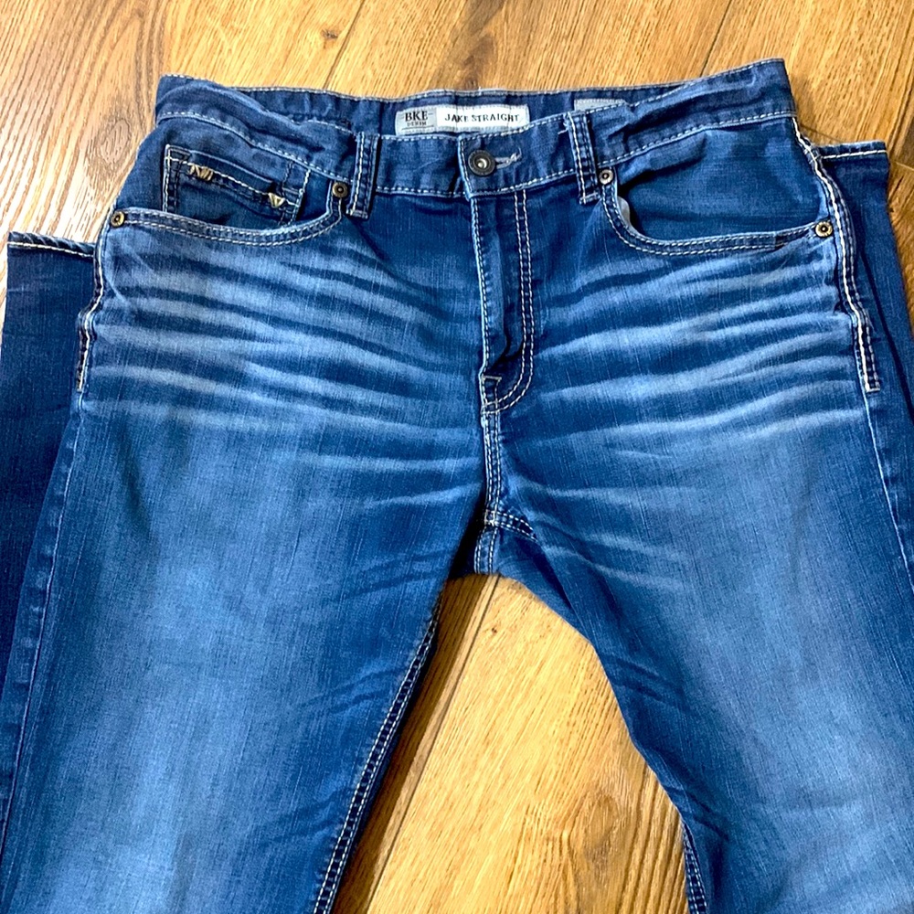 BKE MEN’S JEANS JAKE STRAIGHT 34L